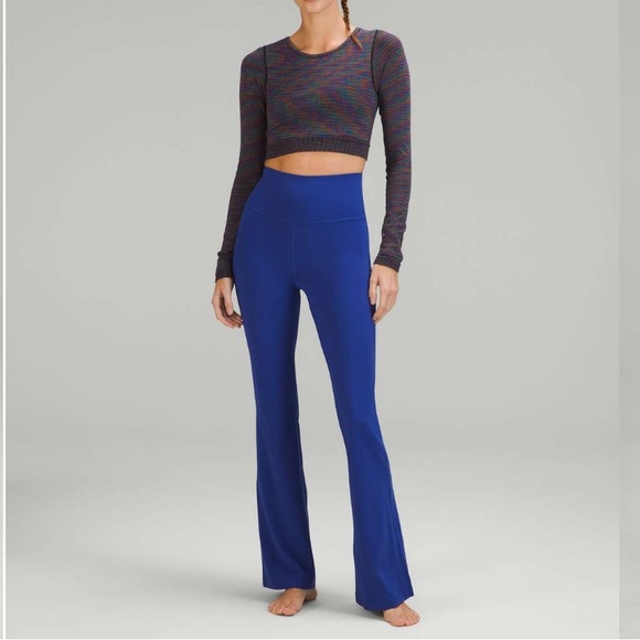 🍋Lululemon Groove Super-High-Rise Flared Pant *Nulu | Size 0 | Psychic - Picture 6 of 7